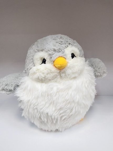 عروسک پنگوئن طوسی محصول شماره b1080
